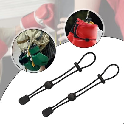 Boxing Gloves Carrying Strap,Shoulder Lanyard Organizer,Holder,Carry Leash,Hanging Leash Boxing Carrier - color: black