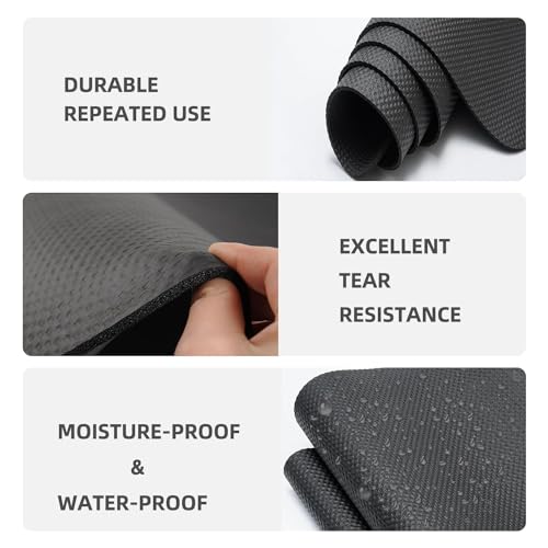 Treadmill Mat,Bike Mat Compatible with Peloton Bike Elliptical Treadmill,Folding Pad Exercise Equipment Under Exercise Trainer Pad for Stationary Indoor Spin - size: 60"L x 23.6"W x 0.2"Th
