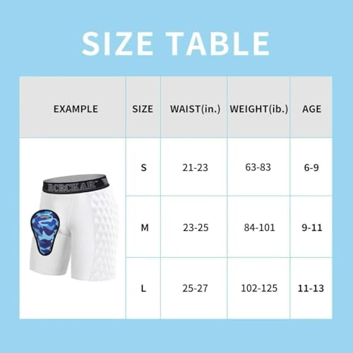 Baseball Sliding Shorts Protective Athletic Compression Underwear w/Cup Baseball Football Lacrosse - color: White, size: Large