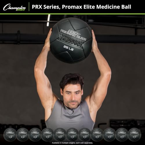 Champion Sports Rhino ProMax Elite Slam Ball - color: Promax Elite, size: 20 Pounds