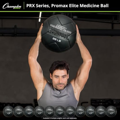 Champion Sports Rhino ProMax Elite Slam Ball - color: Promax Elite, size: 25 Pounds