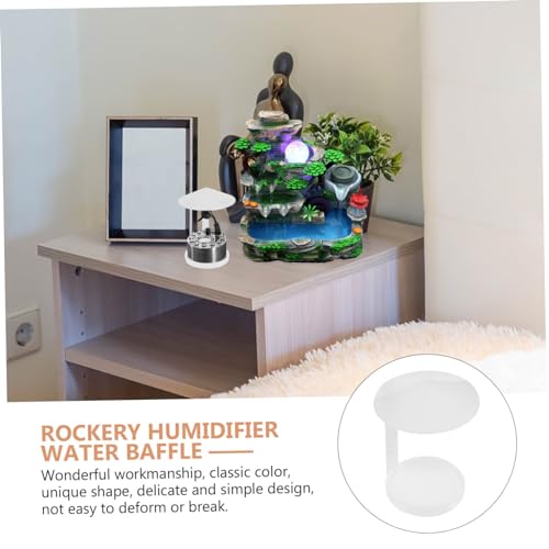 LIOOBO 8pcs Rockery Humidifier Splash Guard Portable Water Barrier for Fish Tank Rockery Humidifier