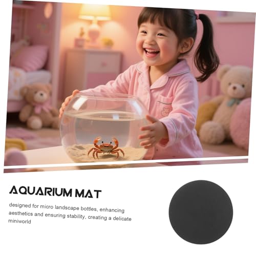 Shockproof Fish Tank Cushion Pad for Under Tank Vibration Dampening Easy Maintenance and Stable Support for Aquatic Micro Landscapes - size: 15.00X15.00X1.00CM