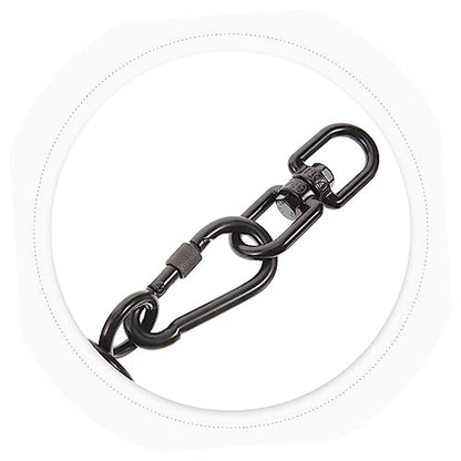 1 Set Heavy Duty Swing Spring Set of Metal Hammock Springs for Outdoor and Indoor Use for Swing Chairs Hammocks and Sandbags
