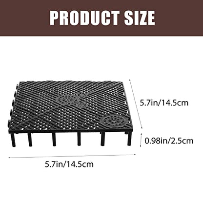 Ipetboom 6pcs Aquarium Divider Wear-Resistant Gravel Board for Fish Tank Filtration Lightweight Design for Aquarium Supplies