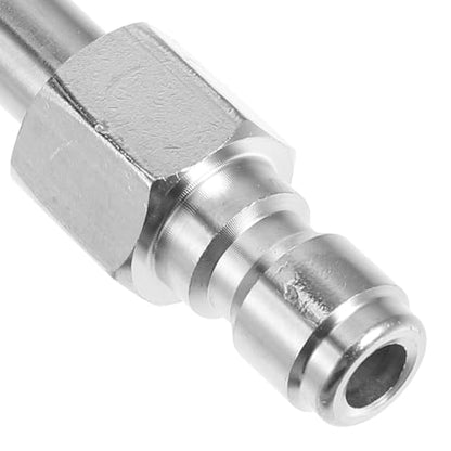 90 Degree Curved High Pressure Washer Extension Wand 13.77 Inch Quick Connect Spray Lance Replacement for Car Wash