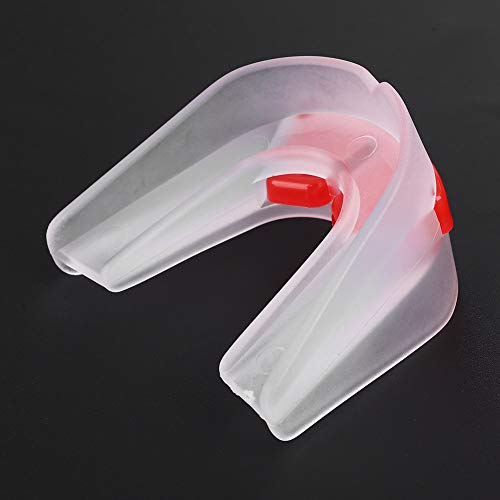 Double Mouthguard, Boil and Bite MouthGuard, Adult Teeth Protector for Boxing Taekwondo