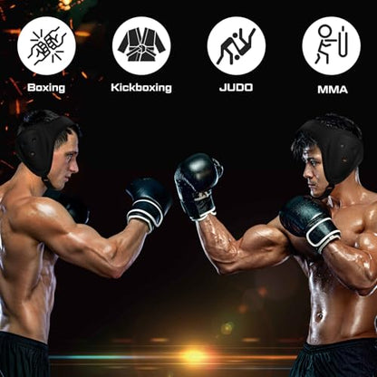 Jerify 6 Pcs Wrestling Headgear for Kids Youth Soft Grappling Headgear | Grappling Headgear, Adjustable Wrestling Ear Guard, Cushioned Foam Padding Protective, Breathable Ventilation, Lightweight