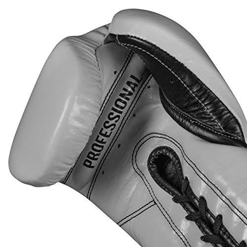 Pro Mex Pro Lace Training Gloves V 3.0 - color: Silver, size: 14 oz