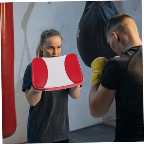 Curved Kick Pad for Boxing and Muay Thai Training, PU Sponge