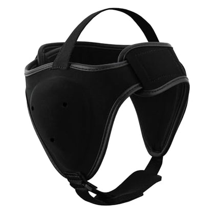 ROAR-INT Wrestling Headgear Men BJJ Ear Guard Protection MMA Grappling Cauliflower Helmet - color: Black (Pack-1)