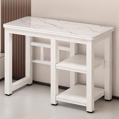 Robot Vacuum Cleaner Storage Rack,Robot Vacuum Stand with Storage Cabinet, Floor-Standing Sweeping Robot Rack, Hidden Vacuum Organizer with Slate Desktop for Fish Tank, 43.3x15.7x29.5in