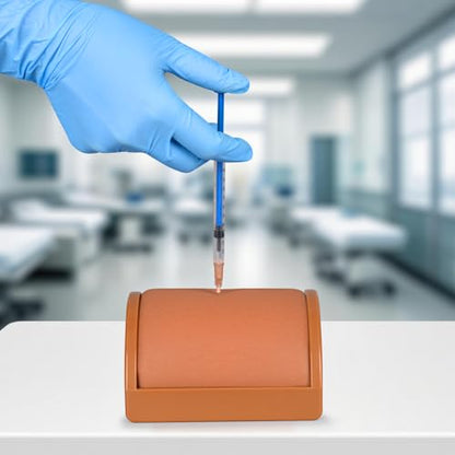 Injection Training Pad, IM and Subcutaneous Practice Model | Needle-Angle and Depth Recognition,Nursing Skills Labs