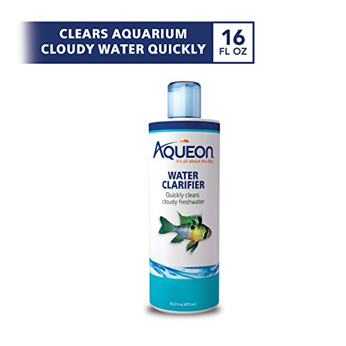 Aqueon Freshwater Aquarium Water Clarifier, Clears Cloudy Fish Tank Water, Safe to Use with Fish and Plants - 8 Ounces