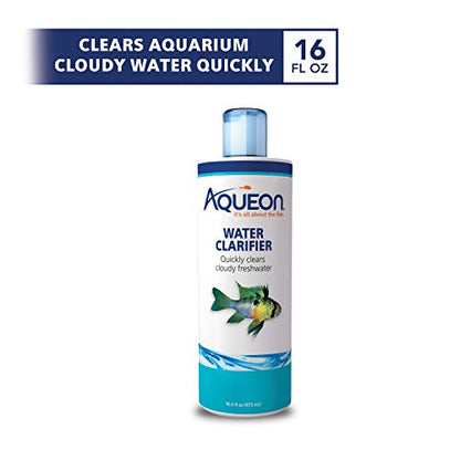 Aqueon Freshwater Aquarium Water Clarifier, Clears Cloudy Fish Tank Water, Safe to Use with Fish and Plants - 8 Ounces