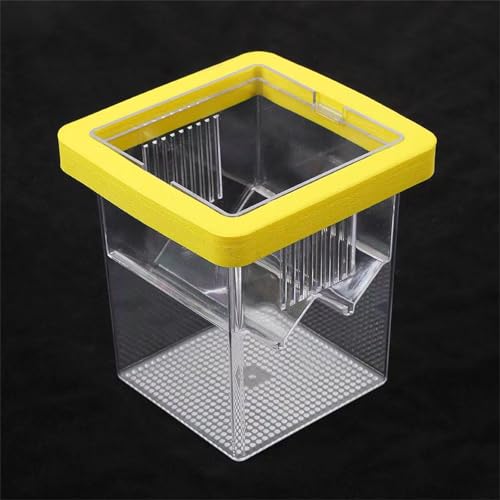 Baby Fish Breeding Box Clear Isolation Aquarium Hatchery Incubator with Suction Cups for Newborns Shrimp Fish Hatchery
