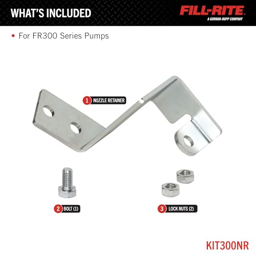Fill-Rite KIT300NR Kit, Nozzle Retainer 300 Series - style: 300 Nozzle Retainer