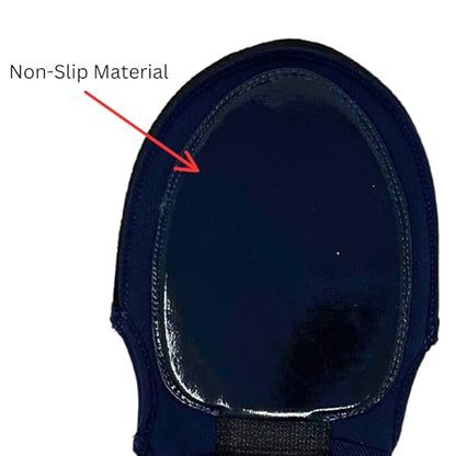 BRUCE BOLT Original Series Sliding Mitt - color: Navy Blue, size: Youth