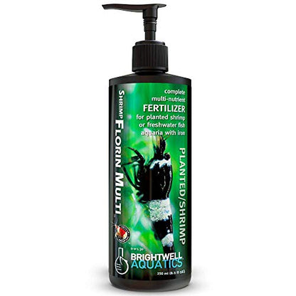 Brightwell Aquatics Shrimp FlorinMulti Complete Plant Nutrient, 250 ml - size: 250-ml