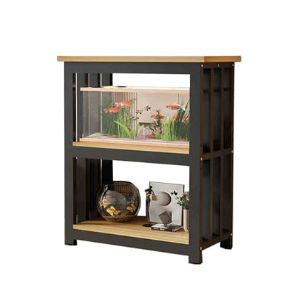 Durable Aquarium Fish Stand Cabinet for 5-40 Gallon Tanks, Reptile Rack Shelf, Stylish Home Display Storage for Fish & Reptile Enthusiasts, Perfect Table Organizer