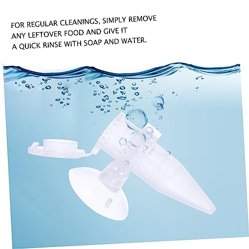 POPETPOP 5pcs Mini Shrimp Hatchery Feeder Cup Design for Observation Aquarium Shrimp Feeding for Freshwater and Tanks