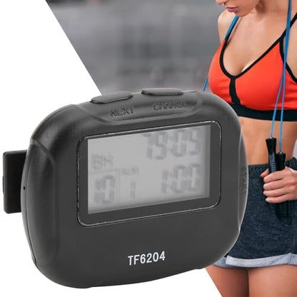 HERCHR Interval Timer, ABS Electronics Stopwatch Coaches Referees Segment Stop Watch for Studing Sports Yoga Boxing Training Timer Boxing Timer Gym Timer Boxing Interval Timer