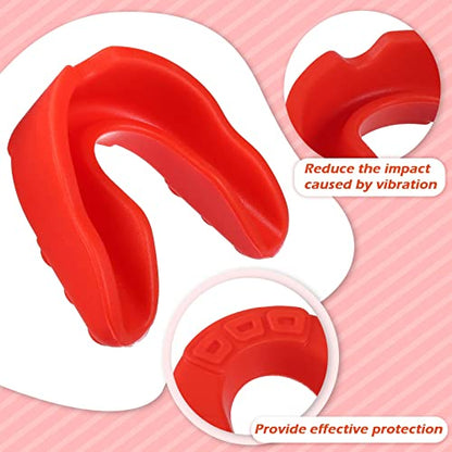 Frienda 50 Pcs Youth Football Mouth Guards Bulk Mouthpiece - color: Multiple Color