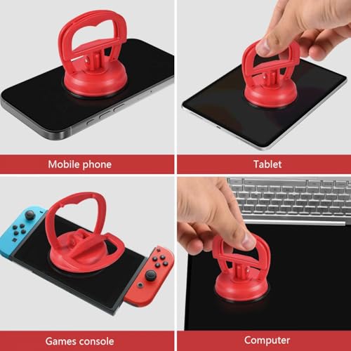 10 Pcs Heavy Duty LCD Screen Suction Cups Repair Kit for iMac, iPhone, iPad, Computer, Tablet