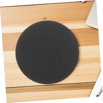 MERRYHAPY Round Cushion Pad for Fish Tank Non Slip Base Reduces Vibration Enhances Stability for Aquariums Micro Landscapes