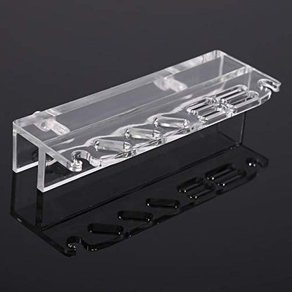 Fdit Acrylic Aquarium Fish Water Plant Scissor Scraper Spatula Maintenance Holder Storage Rack for Home Accessories
