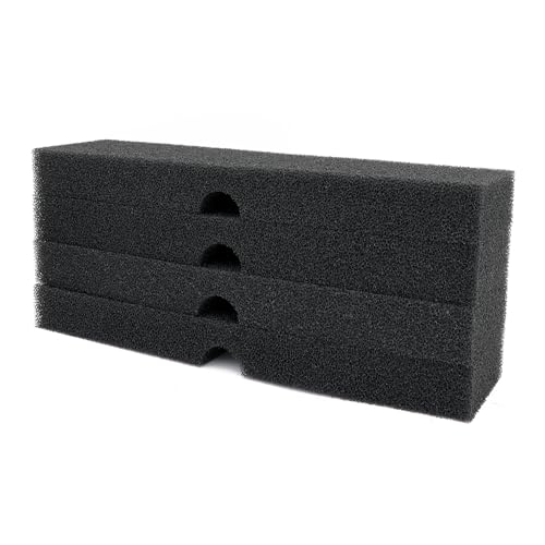 Replacement Sponge Foam Filter Pads Fits for FX4/FX5/FX6, Aquarium Fish Tank Bio Sponge Foam Filter (4pcs)