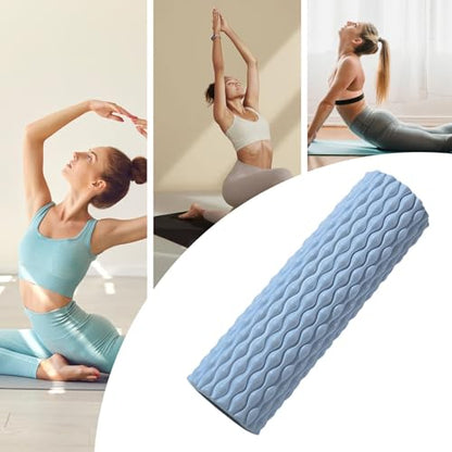 Sports Foam Roller - High-Density Muscle Massager, Deep Tissue Trigger tharapy | Ideal for Physical tharapy, Yoga Pilates and Exercise Recovery, Relieve Muscle Soreness and Improve Flexibility