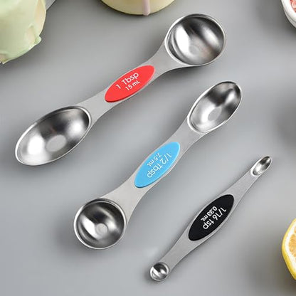 Measuring Spoon Stainless Steel Double-Ended 9 PacksDJA272-01