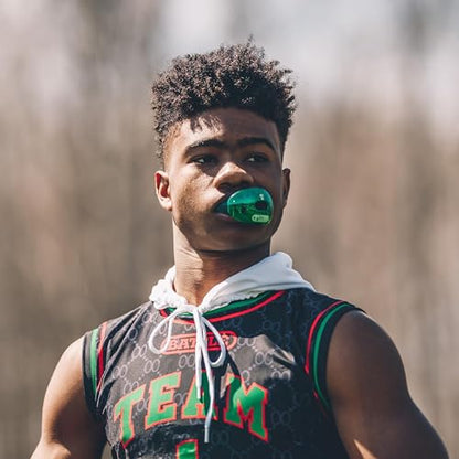 Battle Sports Chrome Oxygen Football Mouthguard