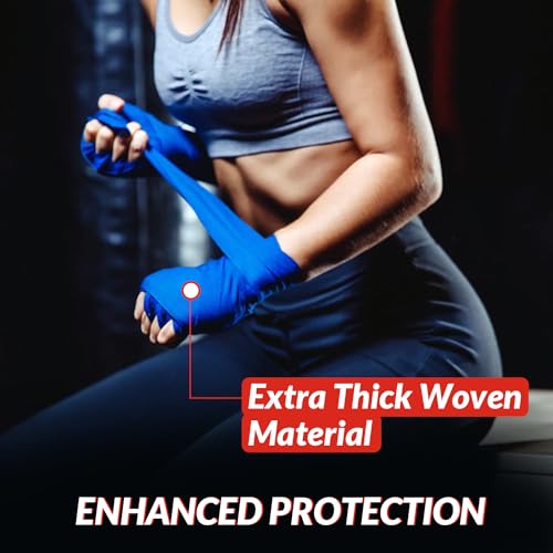 DEFY Professional 180 Inch Hand Wraps for Boxing Muay Thai MMA Elastic Bandages for Men & Women -Pair - color: Green