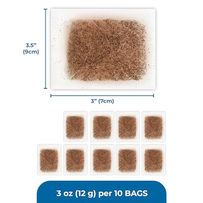 SunGrow Catappa Bags for Bettas, All The Benefits Without The Mess, Helps Mend Fins and Gills, Encourages Reproduction, Adds Beautiful Amber Color to Water, 10 pcs