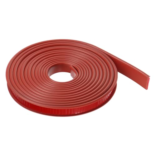 HARFINGTON U-Shape Edge Banding 5/8" x 20ft (16mm x 6M) Self Adhesive TPE Flexible Veneer Tape Soft Edge Strip Protector for Furniture Cabinet Table Protection Repair, Brown - color: Brown, size: 5/8" (16mm)