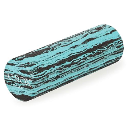 OPTP Lo Rox Travel-Size Foam Roller – Moderately Firm, Round, 12" x 4"