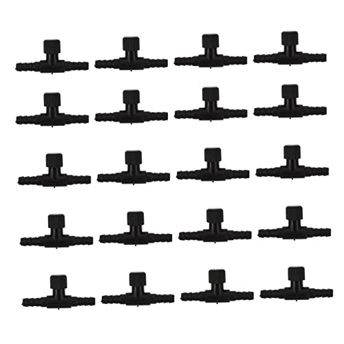 BESPORTBLE 30Pcs Aquarium Valve Oxygen Connector Plastic Fish Tank Breathing Plug Accessory for Air Pump Air for Multiple Fish Tanks
