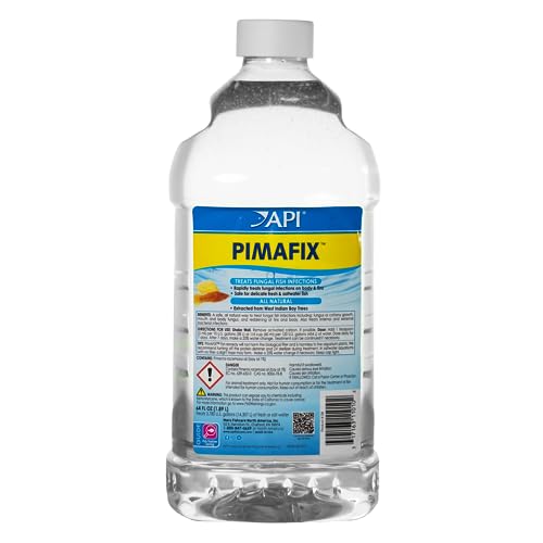 API PIMAFIX Freshwater and Saltwater Fish Remedy 64-Ounce Bottle - size: 64-Ounce