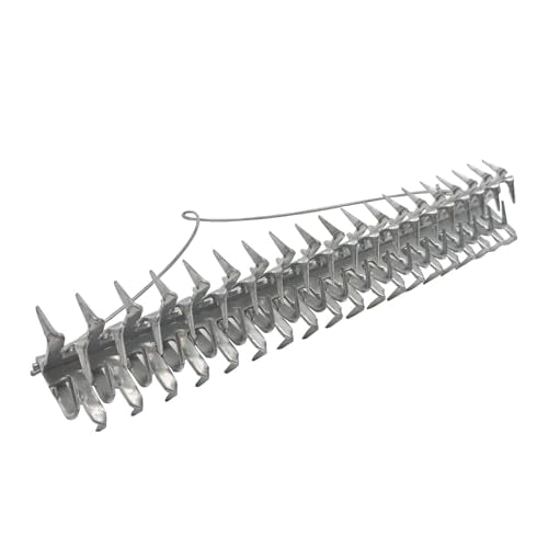 16" Pond Rake,Weed Removal Tool, 50ft Thicker Rope，Double Sided Weed Cleaning Tool Rake，or Pond, Lake, Rivulet