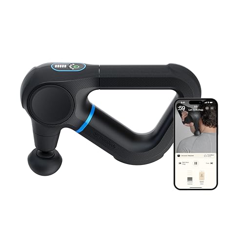 TheraGun Therabody Prime 6th Gen Deep Tissue Massage Gun | Black | Powerful Percussive Massage With 5 Speeds & A Rugged, Durable Design to Relieve Muscle Pain & Speed Up Recovery