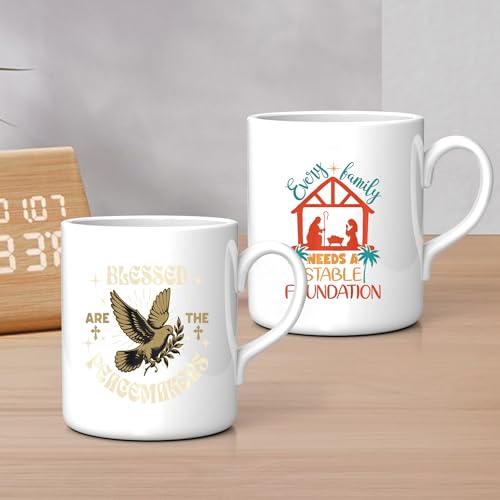 UV DTF Transfers Sticker - 20 Sheet Inspirational Bible UV DTF Cup Wrap, Christian Scripture Stickers for Glass, Religious Faith Decals, DIY Crafts for Prayer Groups Believers - color: Multi616