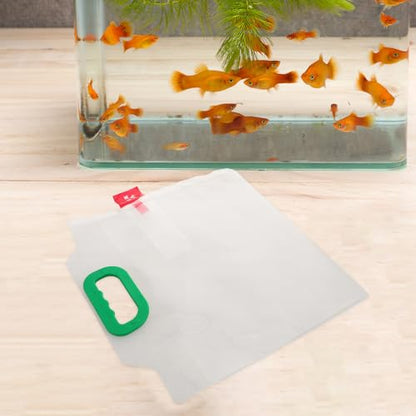 Reusable Fish Transport Bags with Oxygen Support 30x30x45cm Live Fish Shipping Containers for Aquatic Transport and Storage