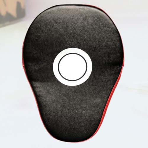 BESPORTBLE Boxing Punching Mitts Pu Leather Focus Pads Adjustable Buckle Breathable Palm for Martial Arts Training Muay Thai Karate Kickboxing Taekwondo