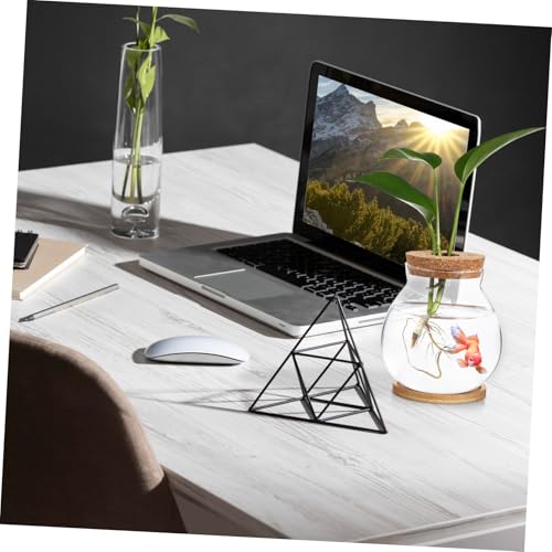 Betta Fish Tank Glass Bowl Lid and Mat for Hydroponic Plants for Desktop Decoration and Small Aquatic Environments