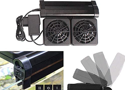 Aquarium Chillers Aquarium Fan Fish Tank Cooling Fan Marine 2 Fan