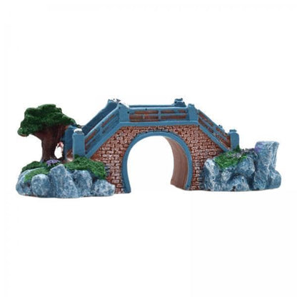 3X Tank Bridge Realistic Bridge Multifunctional Sturdy Crafts Landscaping Accessories Aquarium Decoration for Patio Porch