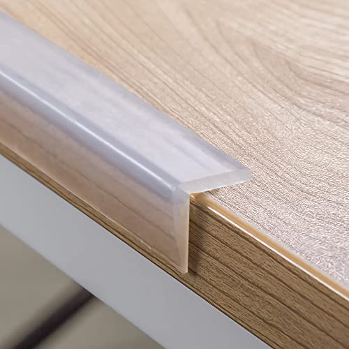 Baby Proofing, Edge Protector 100% Silicone, Soft Corner Protectors for Kids, Pre-Tape Adhesive Edge Guard for Kids Safety, Child Drawer Furniture Cabinet Bumper (32.8ft 0.6x0.6in(Width)) - size: 32.8ft 0.6x0.6in(Width)