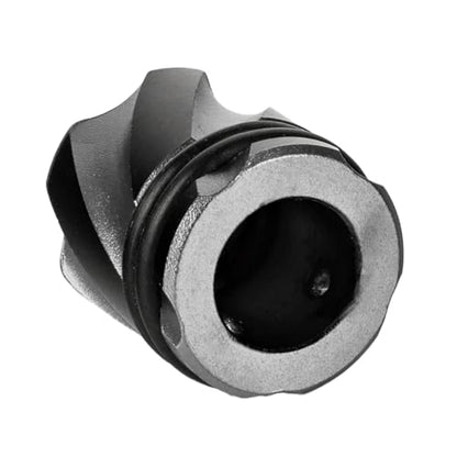 HK Army Elite Thread Protector Fill Nipple Cover for Air Tanks - color: Pewter, style: Orbit